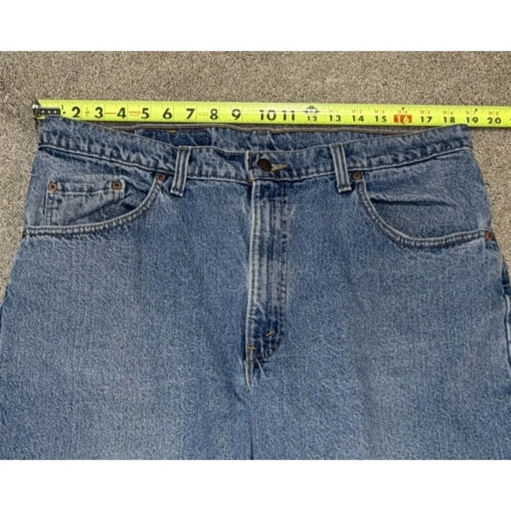 Vtg 90s Levi's 560‎ Loose Fit Tapered Leg Jeans Men 38x30 Blue Made in USA